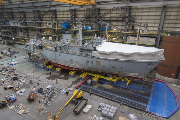 Nowe silniki dla HMS Brocklesby